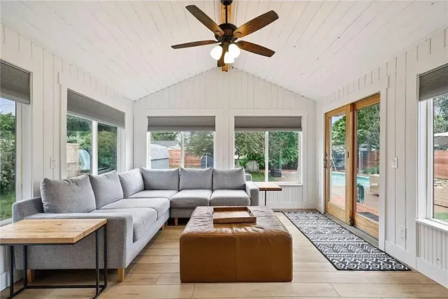 Bright, welcoming gathering space at Tulip Terrace